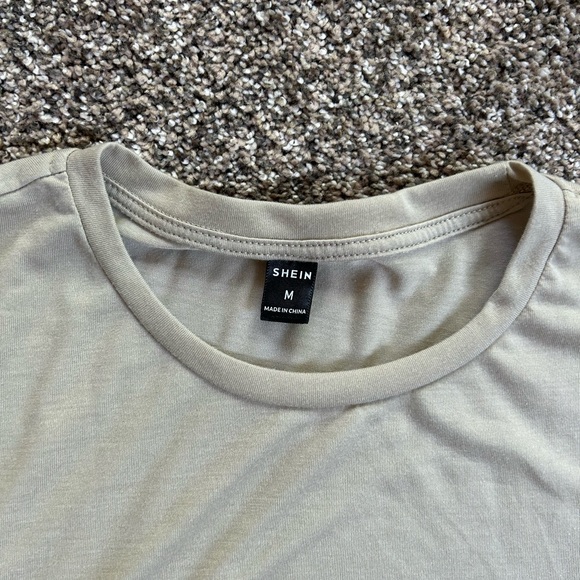 Tan SHEIN tee - Picture 3 of 3